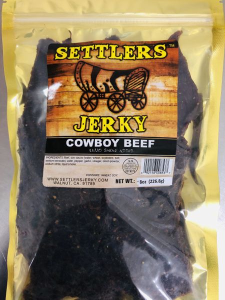 A cowboy beef jerky